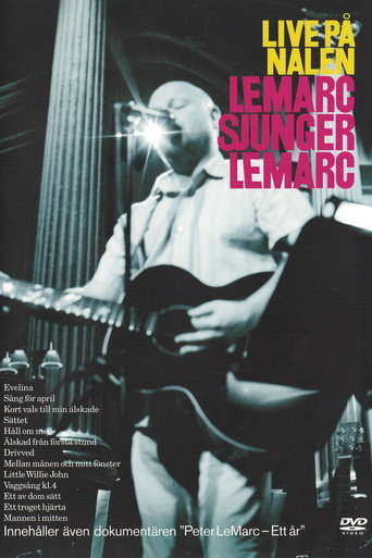 Movie poster for Peter Lemarc: Live på Nalen (Lemarc sjunger Lemarc)