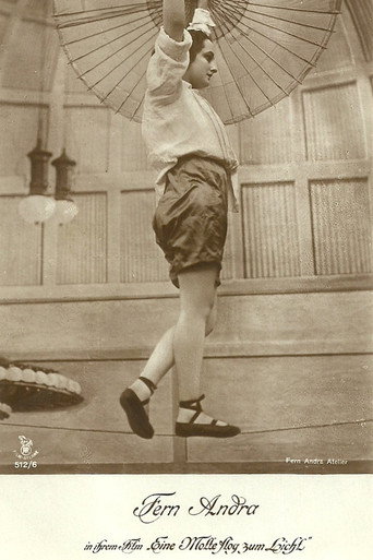 Movie poster for Eine Motte flog zum Licht (1915)