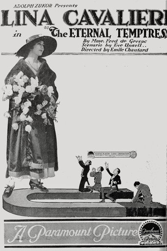 Movie poster for The Eternal Temptress (1917)