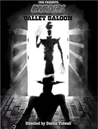 Invaders of the Valley Saloon poster