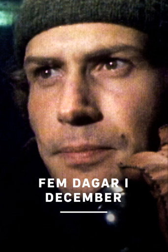 Fem dagar i december poster