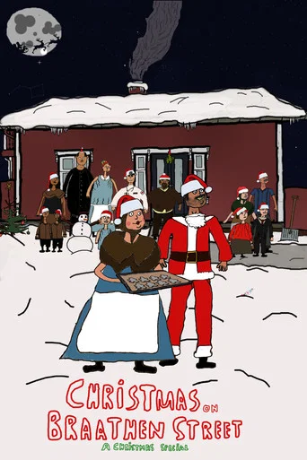 Movie poster for Christmas on Braathen Street (2024)