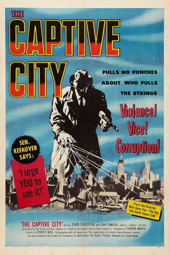 Movie poster for The Captive City (1952)