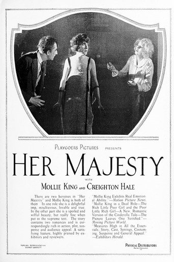 Movie poster for Her Majesty (1922)