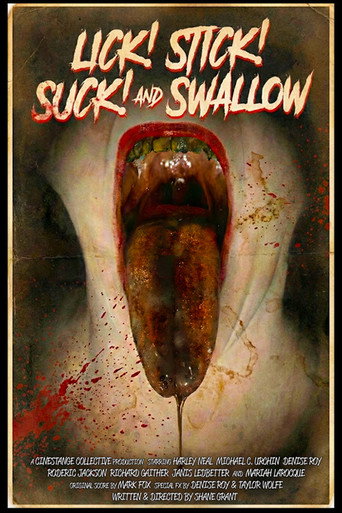 Movie poster for Lick! Stick! Suck! and Swallow