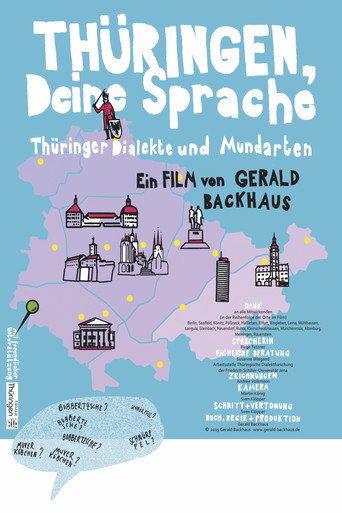 Movie poster for Thüringen, Deine Sprache (2019)