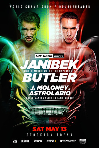 Movie poster for Janibek Alimkhanuly vs. Steven Butler (2023)