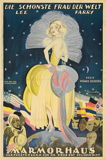 Movie poster for Die schönste Frau der Welt (1924)