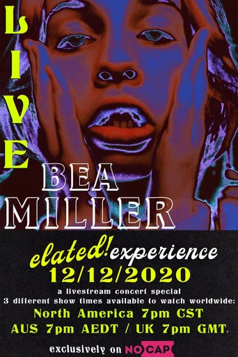 Movie poster for The elated! Experience Recorded Live in Los Angeles (2020)