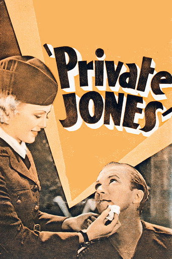 Movie poster for Private Jones (1933)
