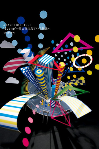 ARASHI 10-11 TOUR “Scene” ~The scenery you and I see~ STADIUM poster