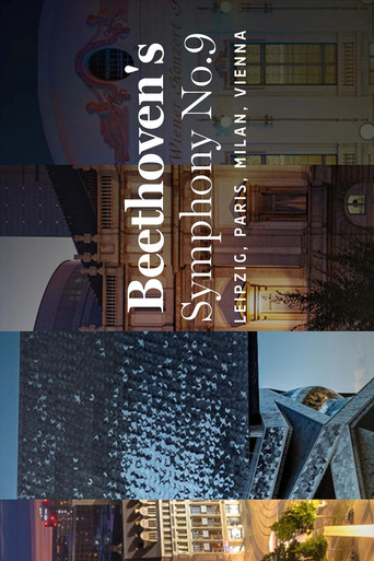 Beethoven: Symphony no. 9 - Leipzig | Paris | Milan | Vienna poster