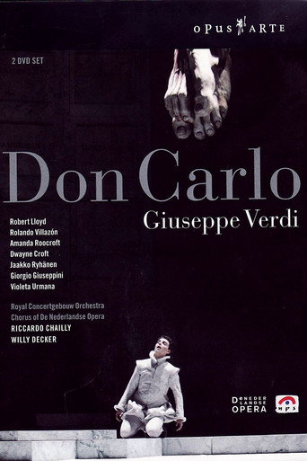Movie poster for Verdi: Don Carlo (2005)