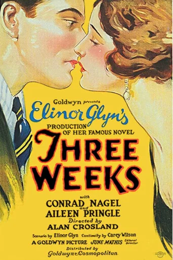 Movie poster for Three Weeks (1924)