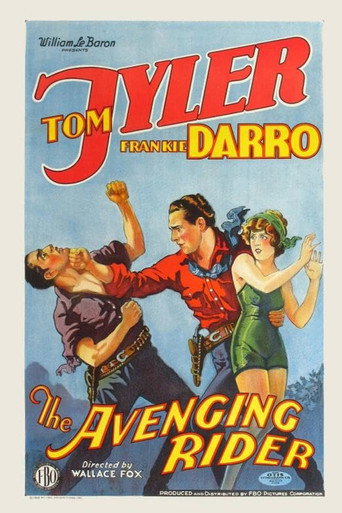 Movie poster for The Avenging Rider (1928)