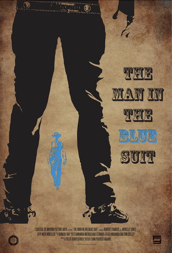 Movie poster for The Man in the Blue Suit (2024)