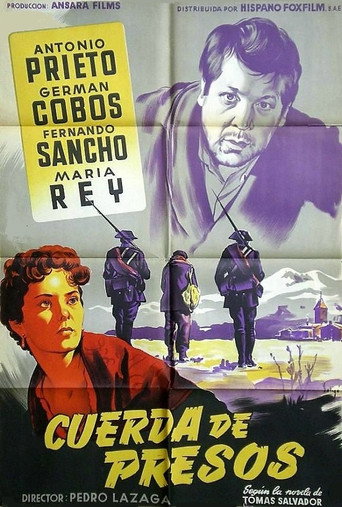 Movie poster for Cuerda de presos (1956)