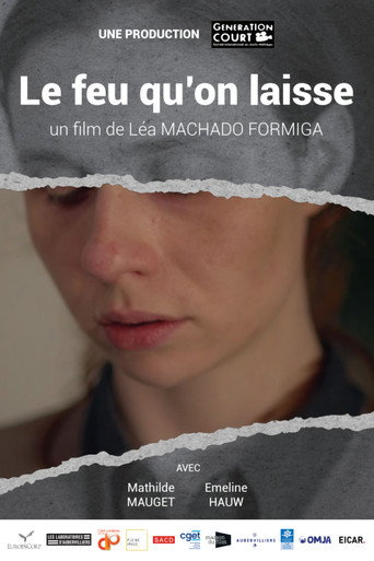 Movie poster for Le feu qu'on laisse