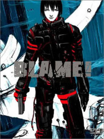 Movie poster for Blame! (2017)