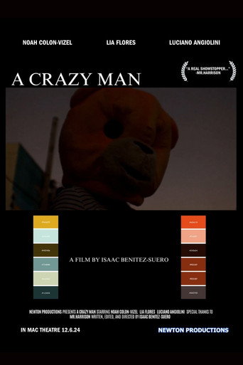 Movie poster for A Crazy Man