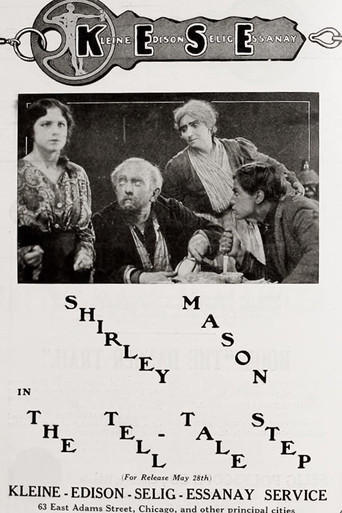 Movie poster for The Tell-Tale Step (1917)