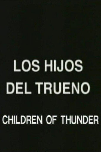 Movie poster for Los hijos del trueno (1998)