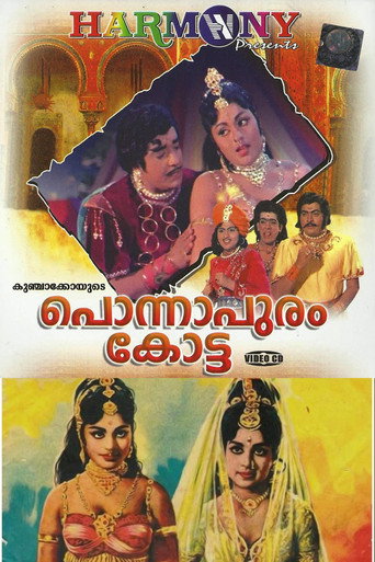 Movie poster for Ponnapuram Kotta (1974)
