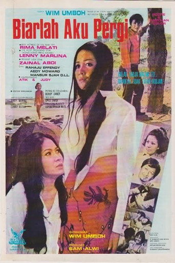 Movie poster for Biarlah Aku Pergi (1971)