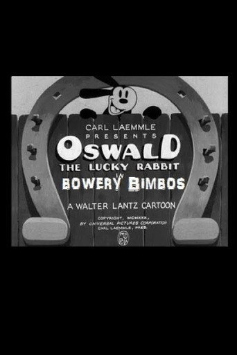 Movie poster for Bowery Bimbos (1930)
