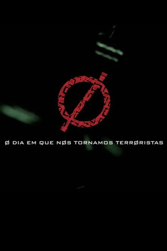 Movie poster for O dia em que nos tornamos terroristas (2018)