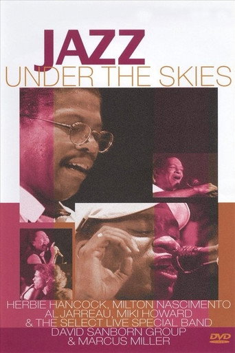 Movie poster for Jazz Under the Skies (1990)