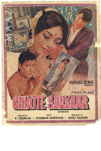 Movie poster for Chhote Sarkar (1974)