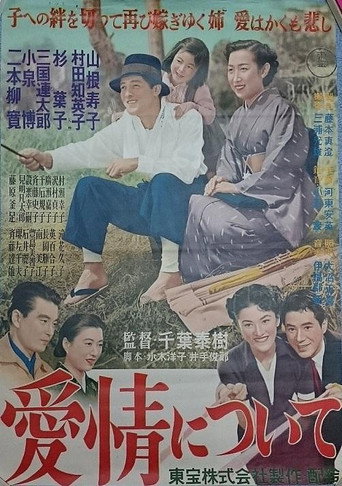 Movie poster for Aijô ni tsuite (1953)
