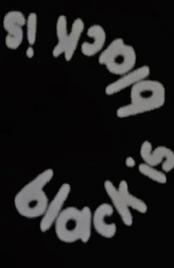 Movie poster for Black Is (1965)
