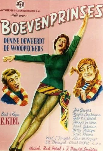 Movie poster for Villain princess (1956)