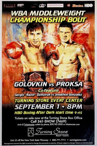 Movie poster for Gennady Golovkin vs. Grzegorz Proksa (2012)