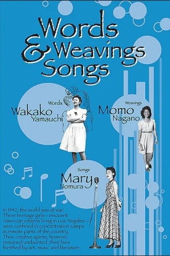 Movie poster for Words, Weavings, and Songs (2002)