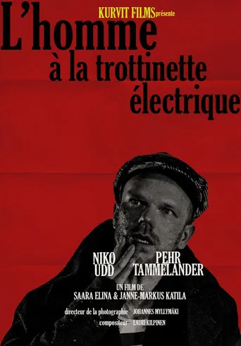 L'homme à la trottinette électrique poster