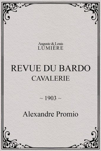 Revue du Bardo : cavalerie poster