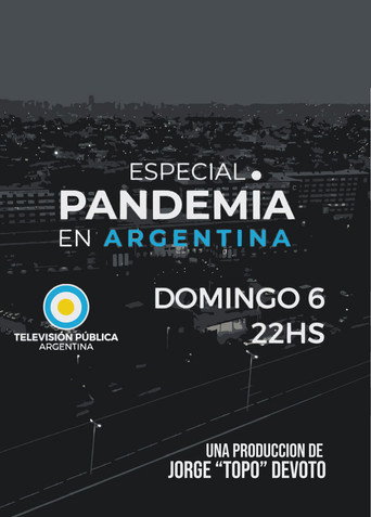Movie poster for Pandemia en Argentina (2020)