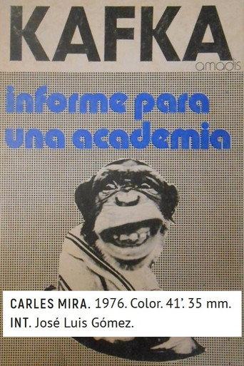 Movie poster for A Report to an Academy (1976)