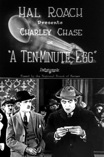 Movie poster for A Ten-Minute Egg (1924)