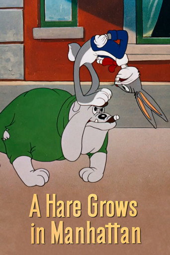 Movie poster for A Hare Grows in Manhattan (1947)