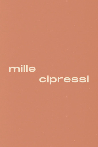Movie poster for A Thousand Cypresses (2021)