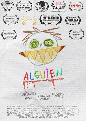 Movie poster for Alguien