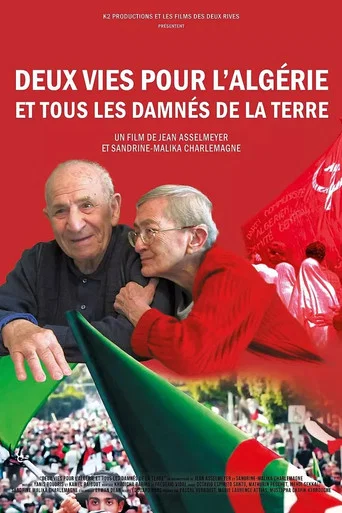 Movie poster for Two Lives for Algeria and All the Wretched of the Earth (2025)