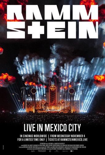 Movie poster for Rammstein - Live in Mexico City (2026)