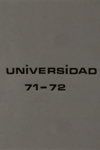 Movie poster for Universidad 71-72