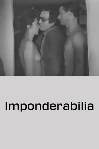 Movie poster for Imponderabilia (1977)