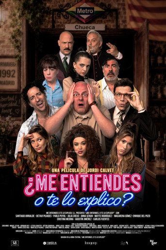 Movie poster for ¿Me entiendes o te lo explico? (2026)
